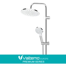 Romena | Valtemo Neoflex Pvc Hortumlu, Fonksiyonlu, Kireç Önleyicili Yağmurlama Duş Seti