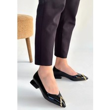 Intive Lingerie Goes Siyah Rugan Babet Ayakkabı