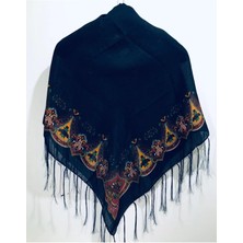 Admay Büyük Boy Hamavi Şal – Günlük Kullanıma Uygun Püsküllü Puşi