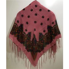 Admay Büyük Boy Hamavi Şal – Günlük Kullanıma Uygun Püsküllü Puşi