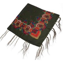 Admay Büyük Boy Hamavi Şal – Günlük Kullanıma Uygun Püsküllü Puşi