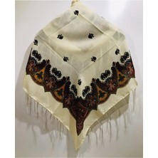 Admay Büyük Boy Hamavi Şal – Günlük Kullanıma Uygun Püsküllü Puşi