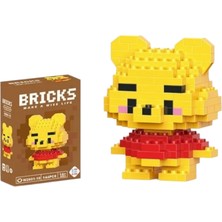 Arvela Bricks Karakter Figürü 3D Yapboz Puzzle Yapı Oyuncakları