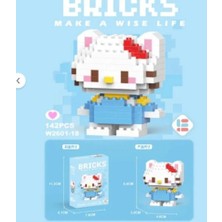 Arvela Bricks Karakter Figürü 3D Yapboz Puzzle Yapı Oyuncakları