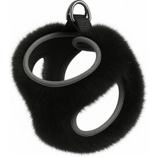 But First Dog Peluş Köpek Göğüs Tasması | Reflektörlü, 3’lü Güvenlik Sistemi, Yumuşak Tasma