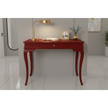 Wooding Mobilya 110 cm Masif Rustik Bordo Dresuar