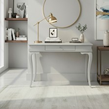 Wooding Mobilya 90 cm Masif Rustik Gri Dresuar
