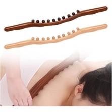 Eldenör 60 cm Doğal Ahşap Masaj Sopası