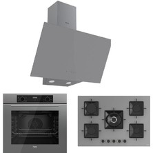 Ferre Flowart SERISI(QBL63CPR-SS038-D079) Ankastre Set