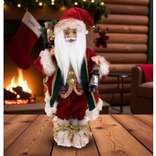 Yılbaşı Noel Baba BÜYÜK BOY Oyuncak Yeni Kırmızı 2026 24X18X45CM