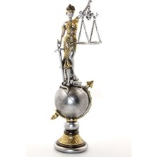 Stumbanng Polyester Dünya Küre Üzerinde Adalet Biblosu