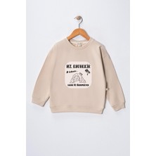 Dekim Moda Erkek Çocuk "hz Ebubekir"  Baskılı Pamuklu Sweat
