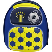 KumOziShop Taraftar Baskılı Kabartmalı Anaokulu Kreş ve Günlük Kullanım Çantası