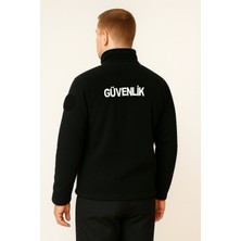 Arthur Erkek Göğüsten Cepli Önden Yazılı Nakış Işlemeli Kalın Kışlık Özel Güvenlik Poları