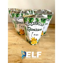 Elf Reklam Kişiye Özel Meyve Suyu Etiket 10 Adettir