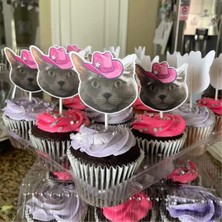 Elf Reklam Kürdanlı Cupcake Süsü1 0 Adet