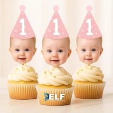 Elf Reklam Doğum Günü Kürdan Süs ( 10 Adet)