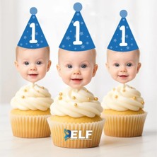 Elf Reklam Doğum Günü Kürdan Süs ( 10 Adet)