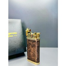 Doğan Hediyelik Olağanüstü Model Kilitli Mekanizma Benzinli Premium Çakmak