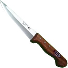Aspata Store Çetintaş Bursa Kurban ve Kasap Bıçağı No:0, 12 Cm, Ahşap Gül Sap
