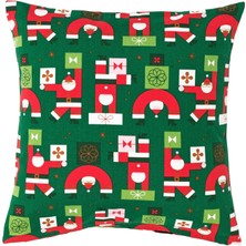 IKEA Vınterfınt Yılbaşı Temalı Kırlent Kılıfı 50X50 cm