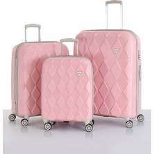 Acarpark Üçlü Polipropilen Valiz Seti V376