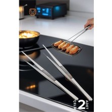 Hsnet Çelik Cımbız Maşa A.milano Design 2 Adet - F605K356-U06605