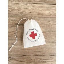 Ninastore Hangover Kit Çantası: Kişiselleştirilmiş Muslin - Bekarlığa Veda Partisi Hediyesi