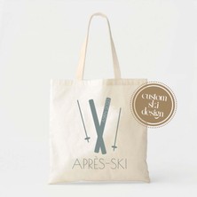 Ninastore Kayak Hafta Sonu Tote Çantası: Kış Gezileri Için Kişiselleştirilmiş Kanvas