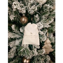 Ninastore Kişiselleştirilmiş Ren Geyiği Noel Hediye Çantası: Tatil Partisi Hediyesi