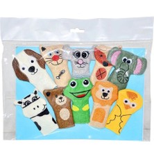 Aspata Store AND-5086  Hayvanlar  Parmak Kukla SET10LU