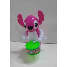 Kurmalı Davul Çalan Çocuk Oyuncak 15-16 cm