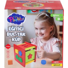 ONY411 Ahşap Eğitici Bultak Küp Onyıl Oyuncak