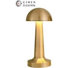 Aspata Store Noas YL86 1230 Atina Şarjlı Gold Masa Lambası 3 Renk