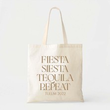 Ninastore Meksika Hoş Geldiniz Tote Çantası - Kişiselleştirilmiş Düğün Veya Plaj Partisi Hediyesi