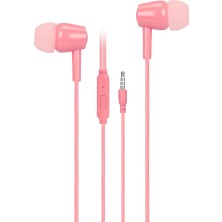 Asonic As1 Mobil Telefon Uyumlu Kulak Içi Pembe Mikrofonlu Kula