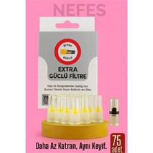 Marsilyan 75'li Filtreli Ağzılık Extra Güçlü Sigara Filtresi