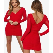 Venüs Shopping Kruvaze Mini Elbise