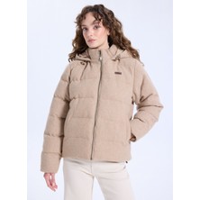 Jeep Bej Kadın Mont J5WL-MNT7029