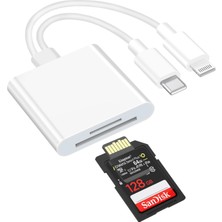 Angel Of Life ZR636 Type-C Lightning Camera Storage Card Reader