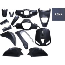 Sevgent Mondial Scooter Wing 50 Kaporta Seti Füme 13 Parça