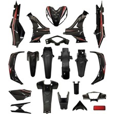 Sevgent Kuba Kaporta Set Sıyah 19 Parça Ege - Cup