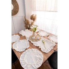 Lumia Home Fırfırlı Runner ve Supla Takımı 7 Parça