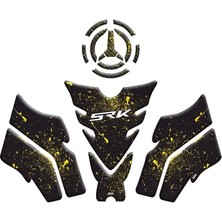 Sevgent Rks Srk 125 S 2024 - 2025 Uyumlu Tank Pad Set 005