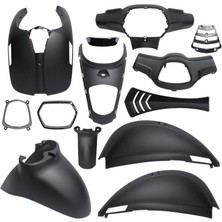 Sevgent Kuba Bluebird 50 Kaporta Seti 13 Parça Siyah