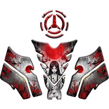 Sevgent Rks Srk 125 S 2024 - 2025 Uyumlu Tank Pad Set 006