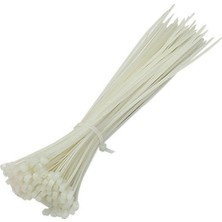 Sevgent Tesisat Cırt Kelepçe 300-4,8 Mm Beyaz (Yaklaşık 100 Ad)