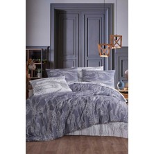 Femina Trendy Çift Kişilik Nevresim Takımı Pamuklu Gece Bahçesi