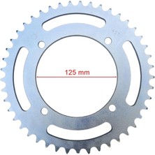 Sevgent Rks Cruiser Blackster 250 Arka Dişli 520-45T İç 125 Mm Öm