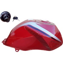 Sevgent Motoran Cbs 150 Balancer Benzin Deposu Kırmızı (Muadil) Ve Depo Kapağı